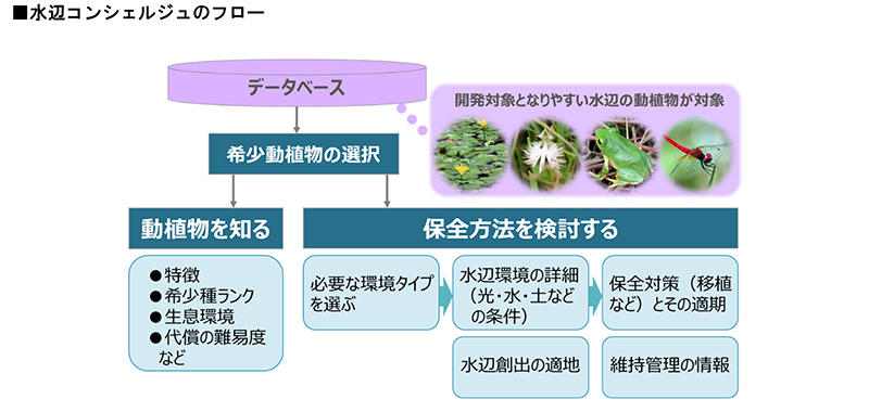 水辺コンシェルジュのフロー